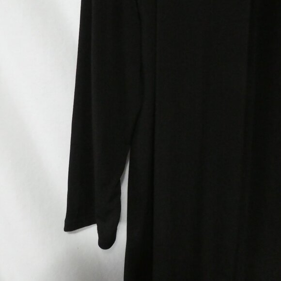 TORRID | size 2 | Black Full Length Long Sleeve Lightweight Open Front Cardigan - Picture 6 of 14